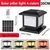 Luz solar ao ar livre led coluna cronometrada luz escurecimento luzes solares co - loja online