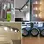 Luz de pista led 220v ponto de teto led 12/20/30/40w lâmpada do teto para sala - loja online