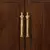 Puxador de bronze nórdico moderno simples guarda-roupa porta gaveta luxo humanóide armário cobre criativo alça longa puxadores gaveta na internet