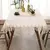 Toalha de mesa bordada de renda batilo, branca, floral, retangular, à prova d&# - loja online