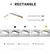 Luz de teto LED ultra fina com controle remoto, lâmpada de madeira, luminária,