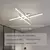 Plafon LED Modern Minimalista Long Line, Iluminação Interior, Lâmpadas para Q