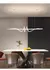 Moderno led sala de estar luzes pingente lâmpada luminosa para mesa jantar cozi