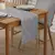 Imagem do Corredores de mesa de linho bege moderno abstrato onda listra cômoda cachecol d