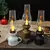 Lanterna design vintage retrô led lâmpada de óleo suspensa operada por bateri - DOMU DECOR