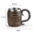 Viking Madeira Caneca De Cerveja Estilo, Simulação Barril De Madeira, Parede D - DOMU DECOR