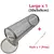 Cesta de churrasco rolante especial para legumes - comprar online