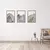 3 peças/aet quadros minimalista paisagem arte de parede de metal, montanha painéis qua - DOMU DECOR