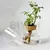 2/1 Pcs Vasos de flores de vidro para plantas hidropônicas, decoração de casa
