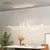Moderno led sala de estar luzes pingente lâmpada luminosa para mesa jantar cozi na internet