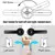 XSDTS-Smart Door Lock Handle com Fingerprint Key Card, Digital Door Lock, Teclad - DOMU DECOR