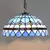 Retro estilo tiffany lustre de vidro colorido mediterrâneo luz pingente para ba - DOMU DECOR