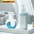 Dispensador de sabão inteligente 420ml, sensor de movimento sem toque, disposit