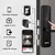 Xsdts tuya wifi digital eletrônico inteligente fechadura da porta com câmera i - comprar online