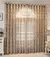 Cortinas europeias brancas e café, 2 peças, para sala de estar, quarto, cortin - comprar online