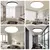 Moderno led lâmpada do teto lustre led painel lâmpada quarto luz de teto cozin