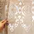 Cortinas europeias brancas e café, 2 peças, para sala de estar, quarto, cortin - loja online