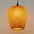 Mão de malha estilo chinês tecelagem lâmpadas iluminadas 18/19/30cm bambu ilu - DOMU DECOR