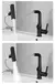 Cachoeira display de temperatura digital torneira da bacia levantada para baixo - comprar online