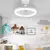 Ventilador de teto inteligente 3 em 1 com iluminação com controle remoto Base