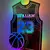 Personalizado camisa de basquete espelho luz rgb luz parede lâmpada controle re - comprar online