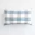LEEJOOM Capa de almofada azul bebê azul xadrez capa de almofada decorativa para - comprar online