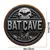 Placa de metal vintage da caverna de morcego - 8 &quot;x 8&quot; | Perfeito para na internet