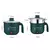 Mini fogão elétrico antiaderente, 1-2 pessoas, panela quente única/dupla, pan - DOMU DECOR