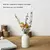 Conjunto de 3 vasos de cerâmica, vasos de flores para decoração rústica de c - DOMU DECOR