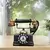 Modelo de telefone antigo vintage, acabamento requintado, atmosfera simples, orn - loja online