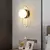 Interior lâmpadas de parede led luzes de parede com lâmpada g9 para o quarto p - DOMU DECOR