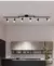 Gu10 sala de estar luz teto cromo/preto holofote cozinha ilha barra lâmpada do - comprar online
