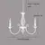 Estilo Europeu Ferro LED Lustres para Sala de Estar, Lustre Moderno, Lustre Ilum - DOMU DECOR
