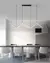 Imagem do Luzes pendentes LED modernas, decoração de casa, lâmpadas interiores, 2 lumin