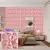 Painel de parede texturizado 3D KUUJOJOJO para decoração de parede interna, ad na internet