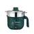 Mini fogão elétrico antiaderente, 1-2 pessoas, panela quente única/dupla, pan - comprar online