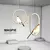 Imagem do Magpie pássaro led cabo pingente lâmpadas AC85-265V interior led luzes do cand