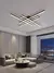 Lustre LED com dimerização nórdica, Iluminação Interior, Sala de Estar, Sal