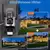 Câmera panorâmica wi-fi, 8mp, câmeras de vigilância ip, hd, colorida, noturn - comprar online