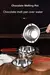 Bakeware de aço inoxidável do metal, bacia de derretimento, caldeira dobro, de na internet