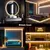 220v regulável cob led neon strip light dimmer interruptor plug kit à prova à na internet