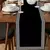 Preto retro design geométrico padrão corredor de mesa restaurante decoração - DOMU DECOR