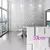 Painel de parede texturizado 3D KUUJOJOJO para decoração de parede interna, ad