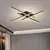 Plafon LED Modern Minimalista Long Line, Iluminação Interior, Lâmpadas para Q na internet