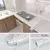 Papel de parede autoadesivo para cozinha, 40cm, padrão de mármore, pvc, decora