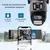 Icsee, 6MP, 4K, Câmera Seguranca Wifi, Câmeras Vigilância Wifi, Câmeras Vigi - comprar online