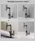 Cachoeira display de temperatura digital torneira da bacia levantada para baixo - DOMU DECOR