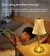 Sensor de toque recarregável led night light cristal led candeeiro mesa 3 núcl - loja online