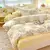 Conjunto de cama de algodão para casal, lençol confortável, estilo fresco, ca - comprar online