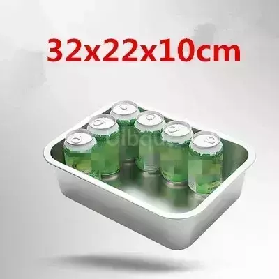 Bandeja de placa de aço inoxidável 304, retangular, quadrada, forno, bandeja,